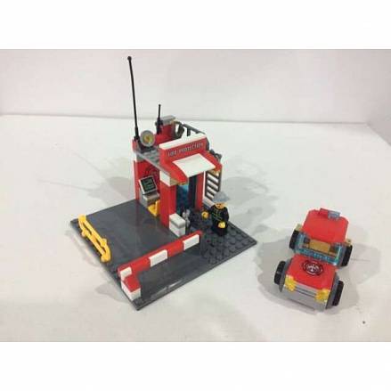 Конструктор – Пожарная станция, 165 деталей 